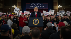 Trump’s Auto Revival Tour Hits Pothole